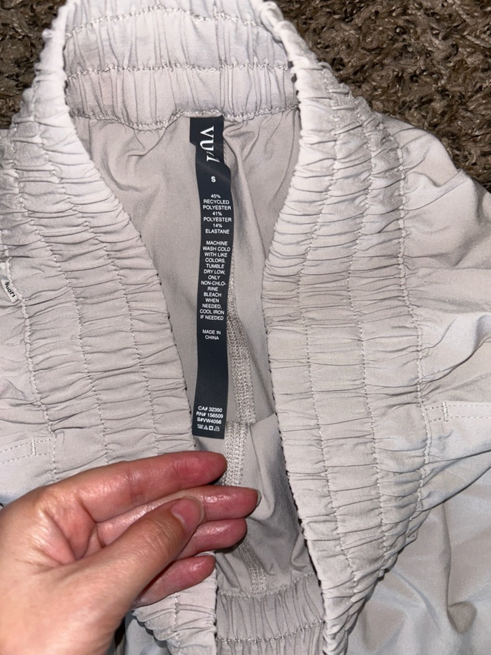 Vuori Villa Cargo Jogger in Suede Women’s Small - Picture 3 of 5